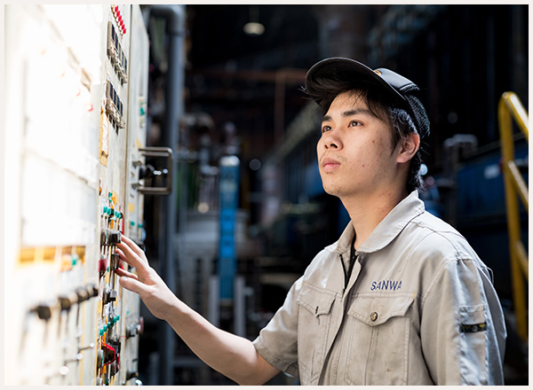 三和鍍金の現場管理